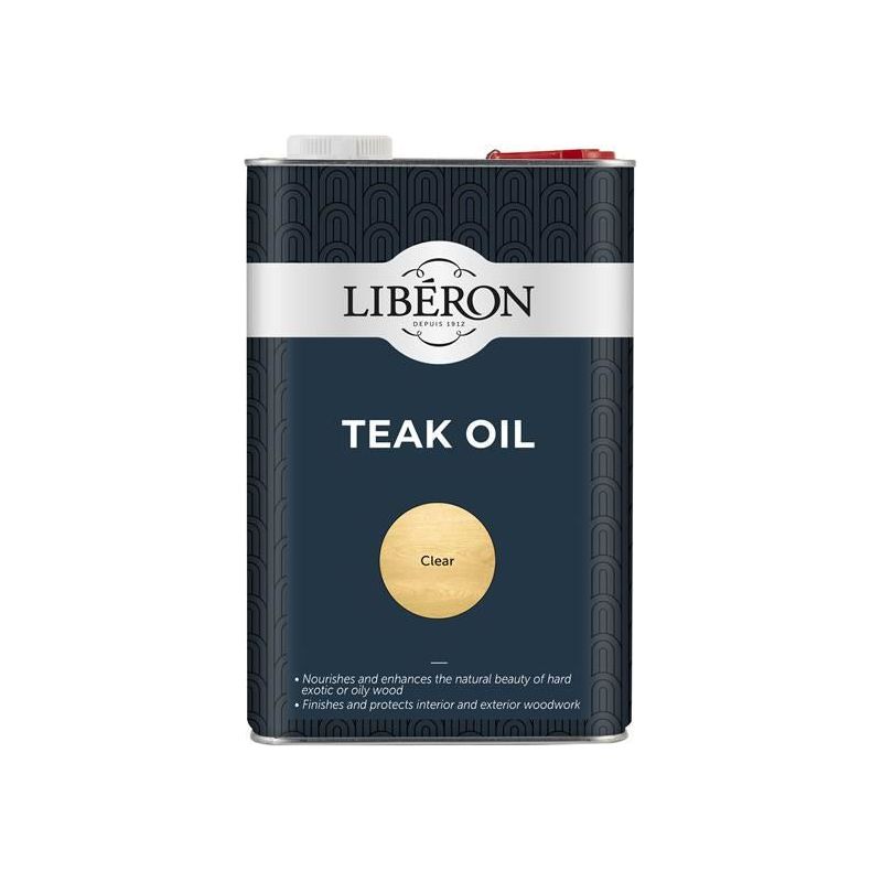 Liberon Teak Oil 5 litre Liberon - RockBottom Northampton