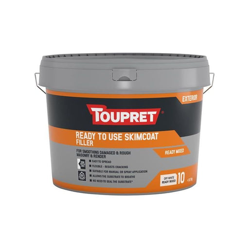 Toupret Ready to use Skimcoat Filler 10kg Toupret - RockBottom Northampton