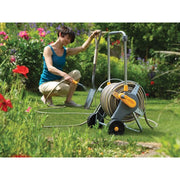 Hozelock 2436 60m Metal Pro Hose Cart & 30m of 12.5mm Hose Hozelock - RockBottom Northampton