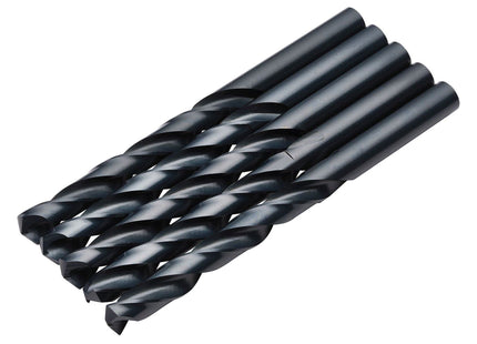 Draper Black HSS Drill Bit, 11.0mm x 142mm (Pack of 5) Draper - Town Tools