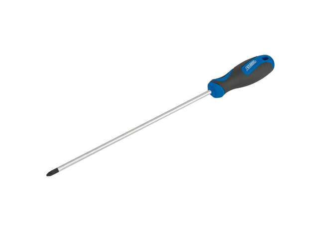 Draper Soft Grip PZ TYPE Screwdriver, No.2 x 250mm 48930 Draper - Town Tools 