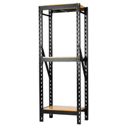 Bunker 14 Piece Modular 3 Tier Racking with Hardwood Shelving, 750mm Draper - Town Tools