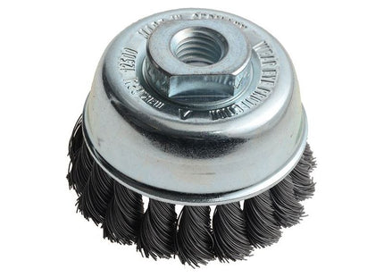 Lessmann Knot Cup Brush 65mm M14x2.0, 0.35 Steel Wire Lessmann - RockBottom Northampton