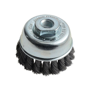 Lessmann Knot Cup Brush 65mm M14x2.0, 0.35 Steel Wire Lessmann - RockBottom Northampton