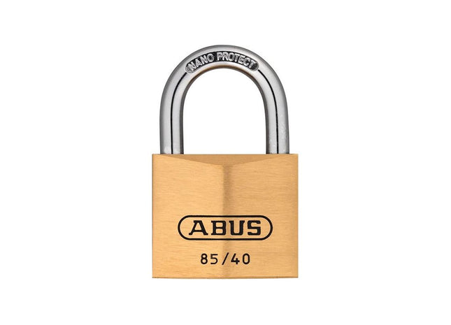 Abus Mechanical 85/40mm Brass Padlock Keyed Alike 709 ABUS Mechanical - RockBottom Northampton 