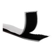 Faithfull Hook & Loop Self Adhesive Tape Black 20mm x 1m Faithfull - RockBottom Northampton