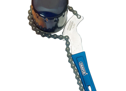 Draper Chain Oil Filter Wrench, 100mm 77584 Draper - Town Tools 