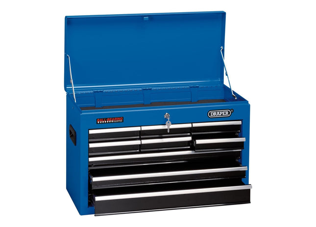 Draper Tool Chest, 9 Drawer, 26", Blue 14910 Draper - Town Tools 