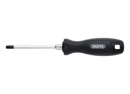 Draper Draper TX-STAR Tamperproof Hard Grip Screwdriver, T30H x 100mm Draper - Town Tools