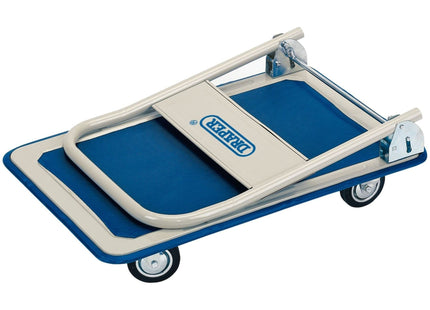 Draper Platform Trolley with Folding Handle, 630 x 480 x 850mm, 150kg 44005 Draper - Town Tools 