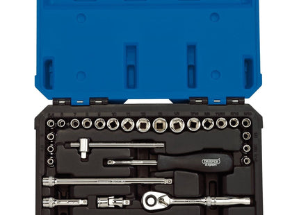 Draper Combined MM/AF Socket Set, 1/4" Sq. Dr. (40 Piece) 16464 Draper - Town Tools 