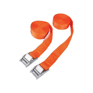 Bluespot Tools Cam Buckle Tie-Down Straps Twin Pack 2.5m BlueSpot Tools - RockBottom Northampton
