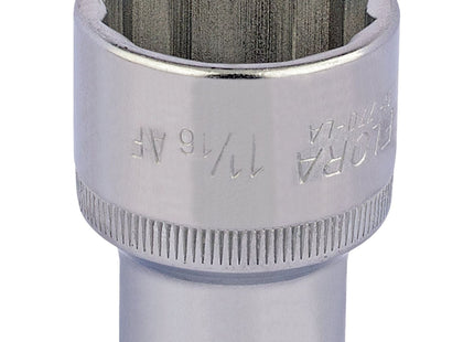 Draper Elora Bi-Hexagon Socket, 1/2" Sq. Dr., 1.1/16" 24484 Draper - Town Tools 