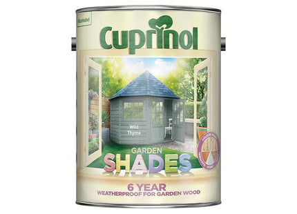 Cuprinol Garden Shades Wild Thyme 5 litre Cuprinol - RockBottom Northampton