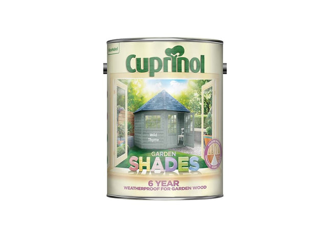 Cuprinol Garden Shades Wild Thyme 5 litre Cuprinol - RockBottom Northampton