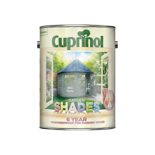 Cuprinol Garden Shades Wild Thyme 5 litre Cuprinol - RockBottom Northampton