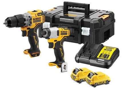 Dewalt Power Tools DCK2111L2T XR Brushless Sub-Compact Twin Pack 12V 2 x 3.0Ah Li-ion DeWALT Power Tools - RockBottom Northampton