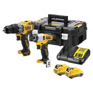 Dewalt Power Tools DCK2111L2T XR Brushless Sub-Compact Twin Pack 12V 2 x 3.0Ah Li-ion DeWALT Power Tools - RockBottom Northampton