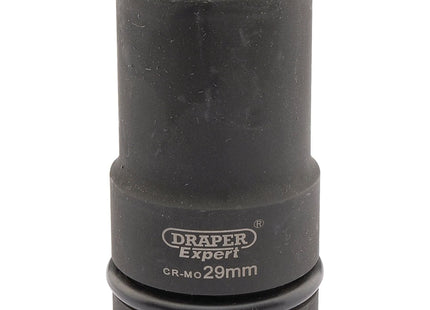 Draper Expert HI-TORQ 6 Point Deep Impact Socket, 1" Sq. Dr., 29mm Draper - Town Tools 