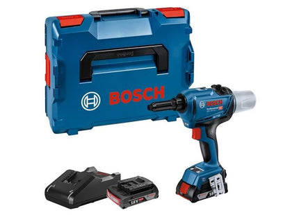 Bosch GRG 18V-16 C Rivet Gun 18V 2 x 2.0Ah Li-ion Bosch - RockBottom Northampton