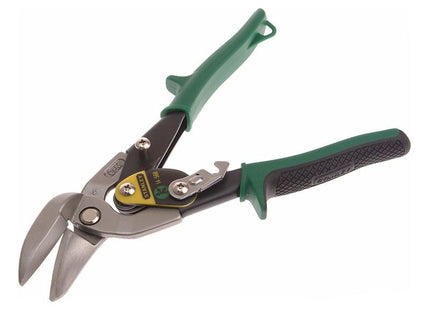 Stanley® Hand Tools Green Offset Aviation Snips Right Cut 250mm (10in) STANLEY® Hand Tools - RockBottom Nothampton