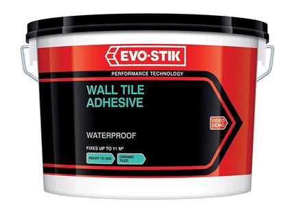 Evo-Stik Waterproof Wall Tile Adhesive 10 litre EVO-STIK - RockBottom Northamptin