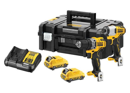Dewalt Power Tools DCK2110L2 XR Brushless Sub-Compact Twin Pack 12V 2 x 3.0Ah Li-ion DeWALT Power Tools - RockBottom Northampton