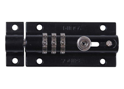 Squire CombiBolt 3 Re-Codable Locking Bolt Black 92mm Squire - RockBottom Nothampton