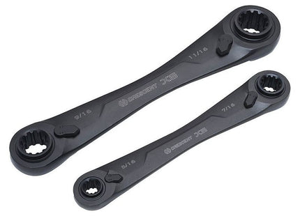 Crescent® X6™ Ratcheting Spanner Set, 2 Piece Crescent® - RockBottom Northampton