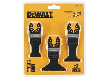 Dewalt Power Tools DT20760 Oscillating Blade Set, 3 Piece DeWALT Power Tools - RockBottom Northampton
