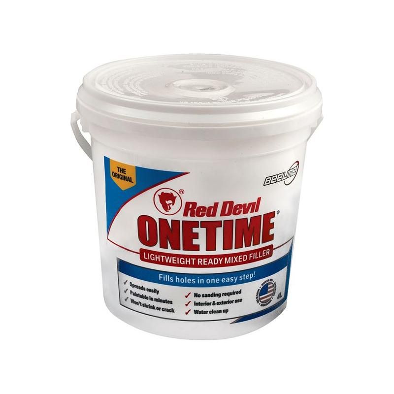Stanley® Hand Tools Red Devil Onetime® Filler 4 litre STANLEY® Hand Tools - RockBottom Nothampton