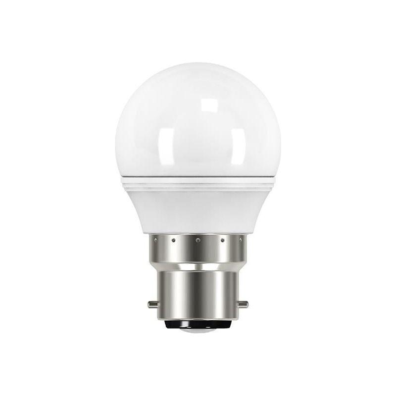 Energizer® LED BC (B22) Opal Golf Non-Dimmable Bulb, Warm White 470 lm 5.2W Energizer® - RockBottom Northamptin