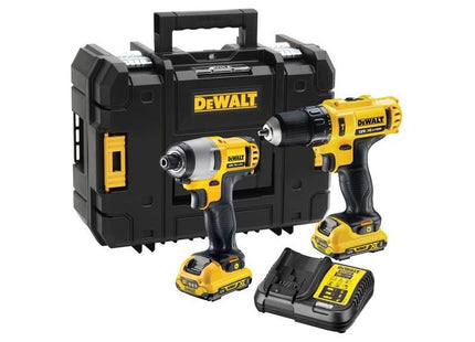 Dewalt Power Tools DCK218D2T XR Twin Pack 12V 2 x 2.0Ah Li-ion DeWALT Power Tools - RockBottom Northampton