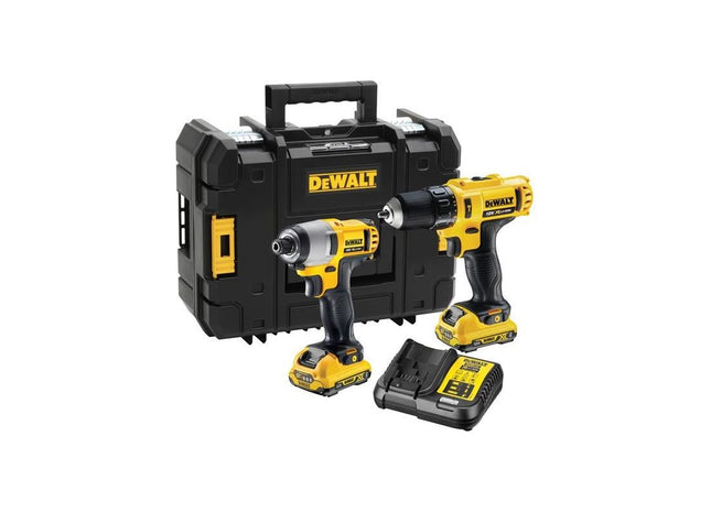 Dewalt Power Tools DCK218D2T XR Twin Pack 12V 2 x 2.0Ah Li-ion DeWALT Power Tools - RockBottom Northampton