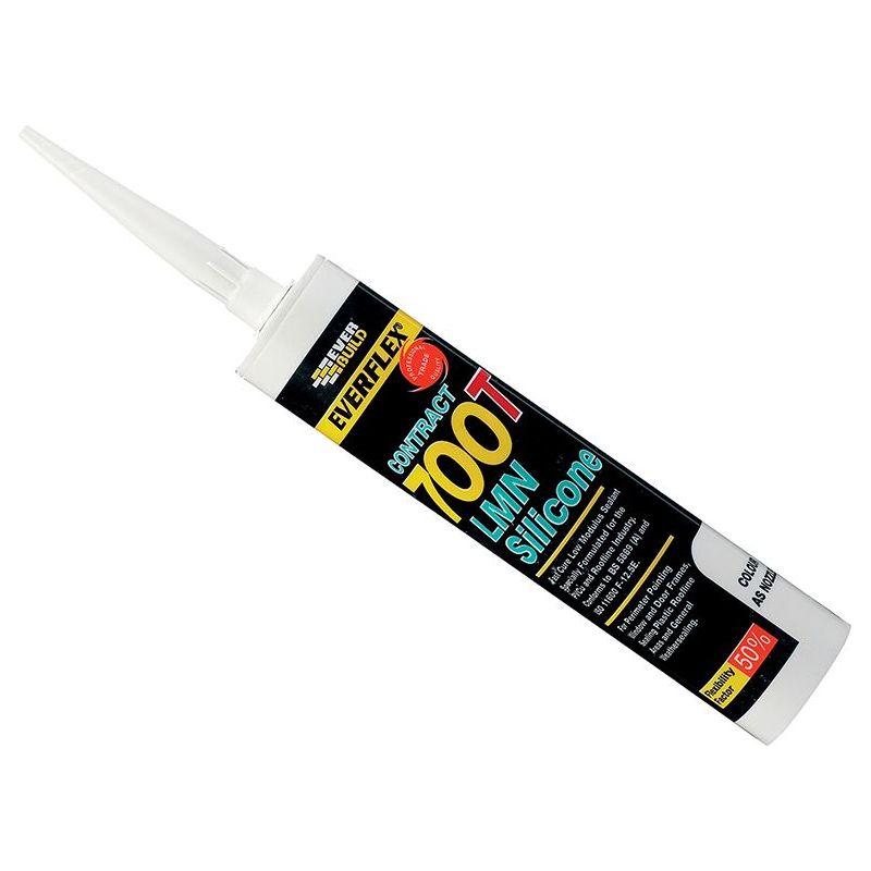 Everbuild Sika Everflex® 700T LMN Silicone Brown 300ml Everbuild Sika - RockBottom Northamptin