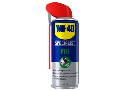 WD-40 Specialist PTFE Lubricant 400ml WD-40� - RockBottom Northampton