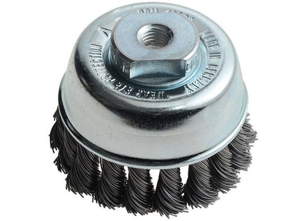 Lessmann Knot Cup Brush 65mm M10x2.0, 0.50 Steel Wire Lessmann - RockBottom Northampton