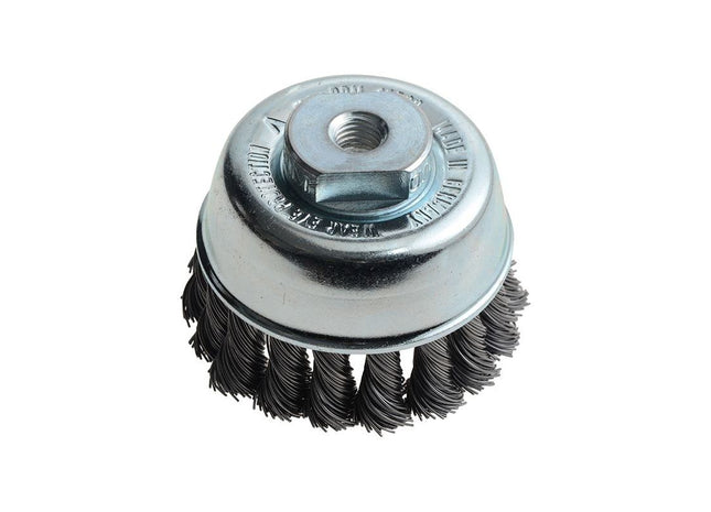 Lessmann Knot Cup Brush 65mm M10x2.0, 0.50 Steel Wire Lessmann - RockBottom Northampton