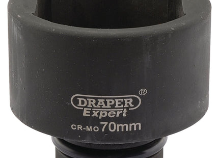 Draper Expert HI-TORQ 6 Point Impact Socket, 1" Sq. Dr., 70mm 05131 Draper - Town Tools 