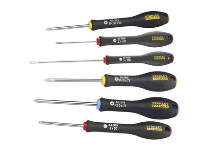 Stanley® Hand Tools FatMax® Precision Screwdriver Set, 6 Piece STANLEY® Hand Tools - RockBottom Nothampton