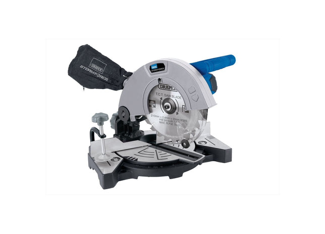 Draper Storm Force Mitre Saw, 210mm, 1100W 21307 Draper - Town Tools 