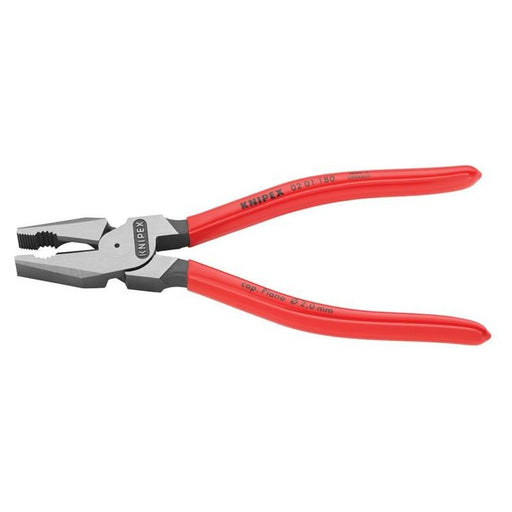 Knipex High Leverage Combination Pliers PVC Grip 180mm Knipex - RockBottom Northampton