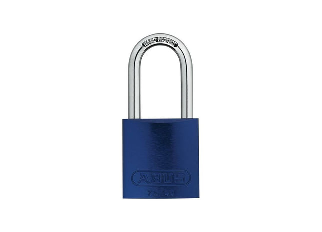 Abus Mechanical 72/40mm Aluminium Padlock 40mm Long Shackle Blue Keyed Alike TT60121 ABUS Mechanical - RockBottom Northampton 
