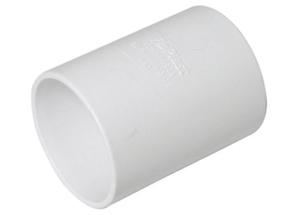 Floplast ABS solvent weld coupling 32mm white WS07