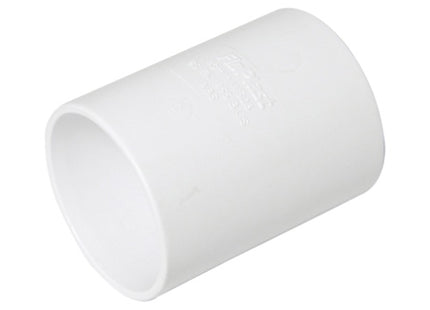 F-P ABS solvent coupling 40mm white ws08