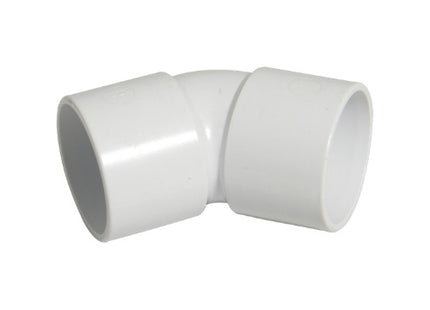 Floplast ABS solvent weld 135 degree obtuse bend 32mm white WS18