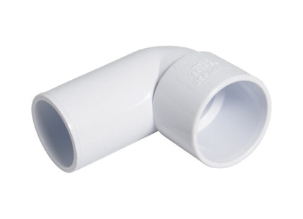 Floplast ABS solvent weld 90 degree conversion bend 40mm white WS27