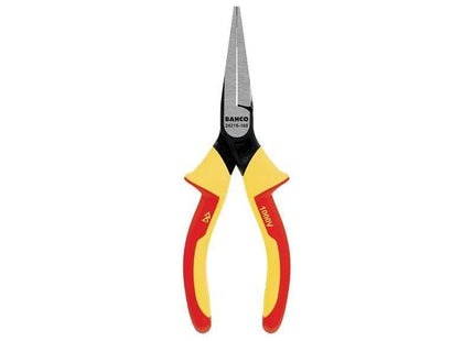 Bahco 2421S ERGO™ Insulated Flat Nose Pliers 160mm (6.1/4in) Bahco - RockBottom Northampton