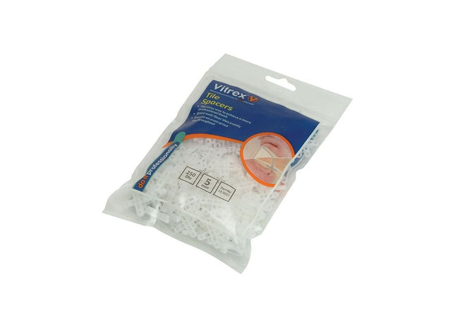 Vitrex Floor Tile Spacers 5mm (Pack 250) Vitrex - RockBottom Northampton