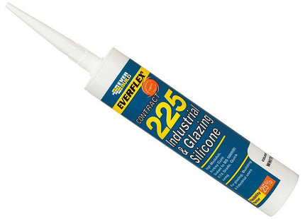 Everbuild Sika Everflex® 225 Industrial & Glazing Silicone Black 295ml Everbuild Sika - RockBottom Northamptin